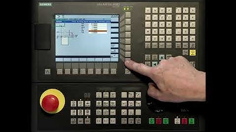 The CNC   SINUMERIK 808D Tutorial Milling Part 16 Cycle82 Centering 1080p