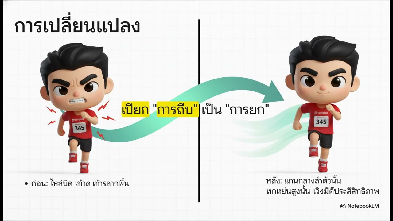 ความขัดแย้งของท่าวิ่งที่เราเป็นกัน