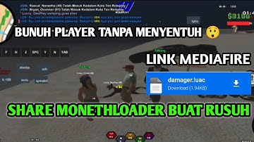 SHARE ‼️MONETHLOADER BUAT RUSUH SERPER DONATE , KILL TANPA MENYENTUH