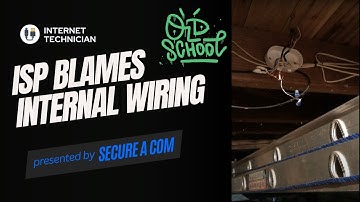 ISP Blames Internal Wiring—We Uncover the Real External Fault! ADSL | Old School