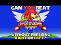 Vg myths  can you beat sonic 2  knuckles without pressing right or left