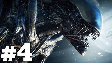 Alien Isolation Walkthrough Gameplay Part 4 - "Find The Data Cell" (PS4)