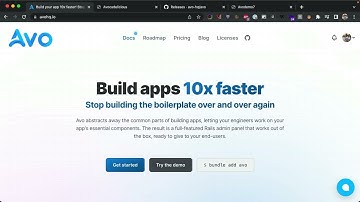 Avo Admin 2.7 for Rails  - Resource tools, authorization in menus, and more