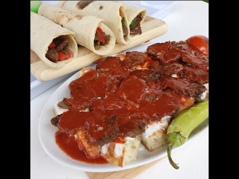 Ev Usulü Kiyma Dönerli Iskender Ve Dürüm Tarifi