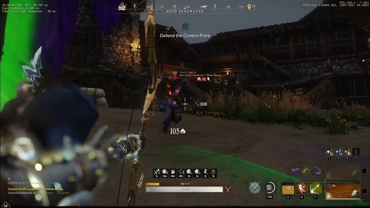 Aeternum Ghost Montage Open World Bow/Spear Build New World PvP
