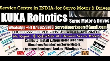 How to install KUKA Robotics Encoder Align Resolver Angle Adjust Servo Motor Drive data Parameters