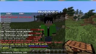 Bukkit Tutorial - Essentials+Groupmanager installieren 1.6.1 [German/HD] [2]