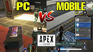 APEX Legends PC vs. APEX Legends Mobile | Graphics & FPS Comparison!