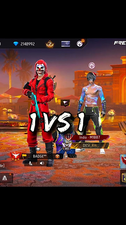 India's Top1 Shotgun Player vs Badge99 😱🔥 #freefire
