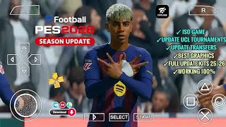 Pes 2026 Ppsspp New Update Latest Transfer Real Face , Ps5 Camera 20252026 Kits
