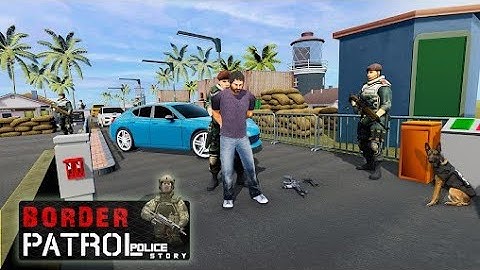 Security Guard Game Android!  Border Security Guard Simulator! Border Patrol Officer Game ! Runway!