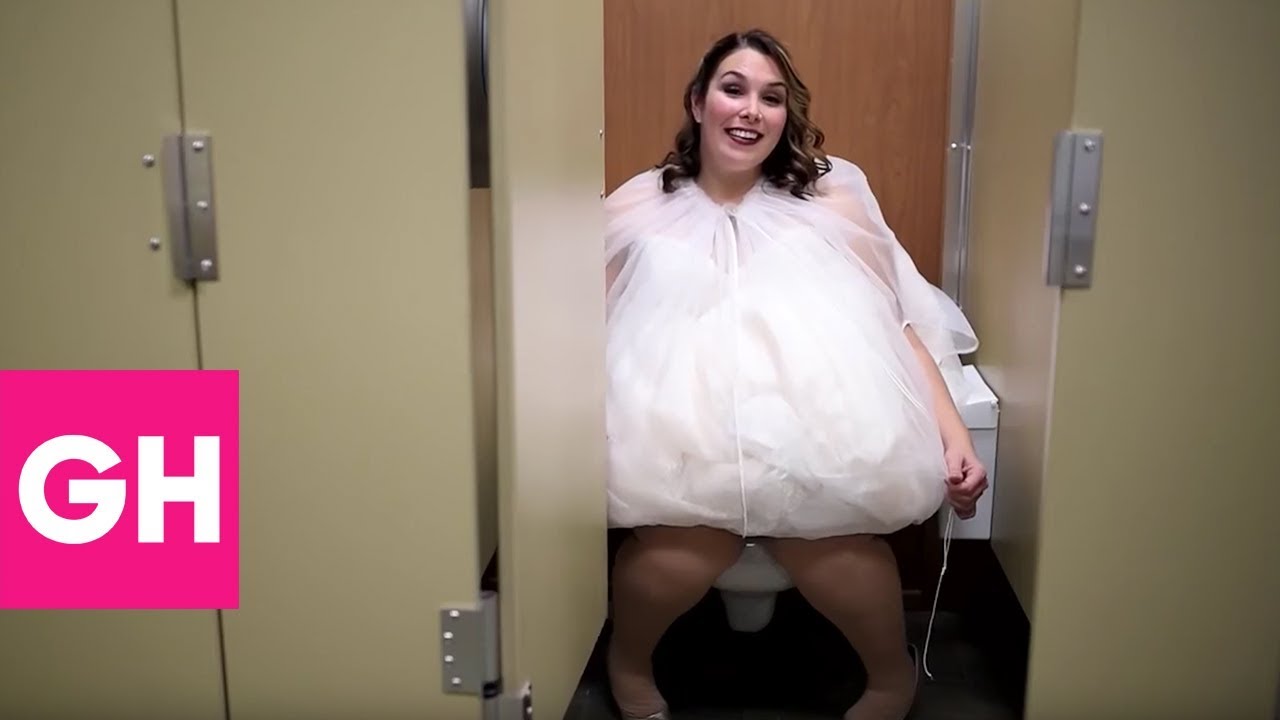 Bridal Buddy makes it easier for brides to use the bathroom in
