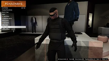 How to make a police riot outfit in GTA 5 online