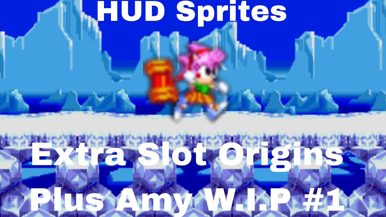 Sonic Origins Amy over Extra Slot Amy Sprites [Sonic 3 A.I.R.