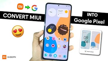 Convert Your MIUI device into Google Pixel Experience No App, No Root | Convert MIUI into Pixel