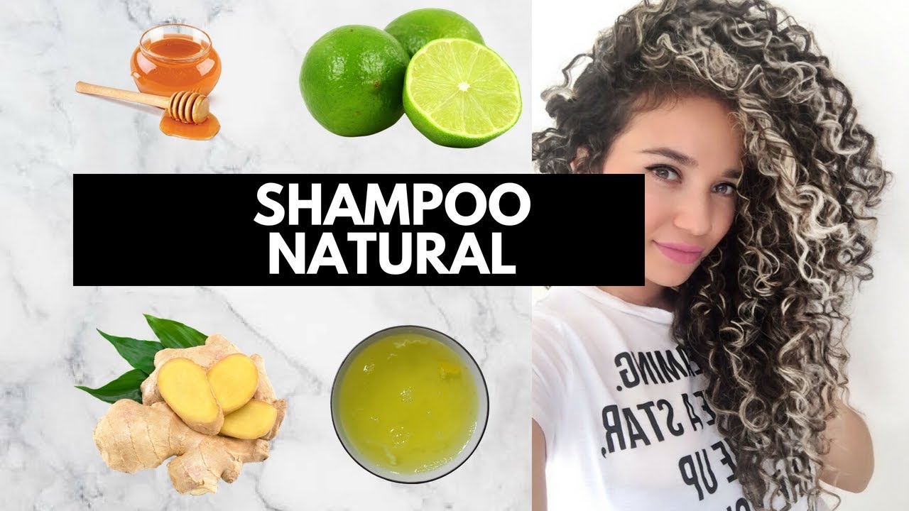 Shampoo Natural Casero 4 ingredientes - YouTube