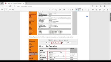 Serial Tunneling settings and testing on Lantronix EDS EDS IOT device server