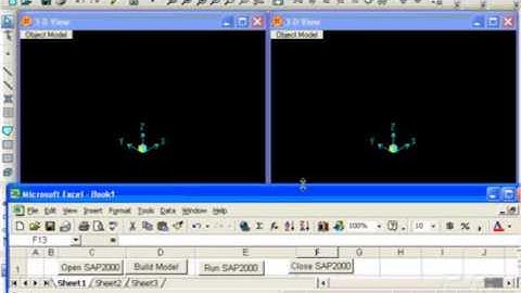 Open Application programming interface sap2000 2 0f 2