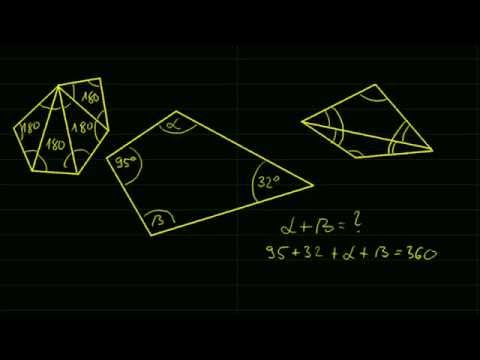 Videó: A négyszögek összege 360?
