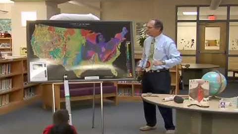 USGS Geologic Map of Time and Terrain