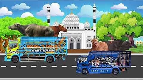 TAKBIR KELILING!!! Malam takbiran idul Adha 1444 H/2023 animasi - EPS 4