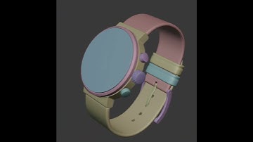 Captivating Watch: Stunning Timepiece Render⌚️ #WristCraze #3d #b3d #3dart #blender #blender3d