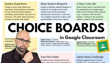 Hoe je KEUZEBORDEN maakt in Google Classroom met Gemini [Education Plus vereist]