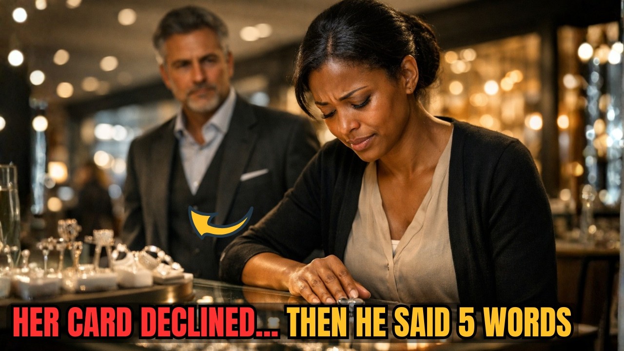 Millionaire Saw Her Denied At The Mall, Then He Said “Come With Me, I’ll Take Care Of You Tonight”