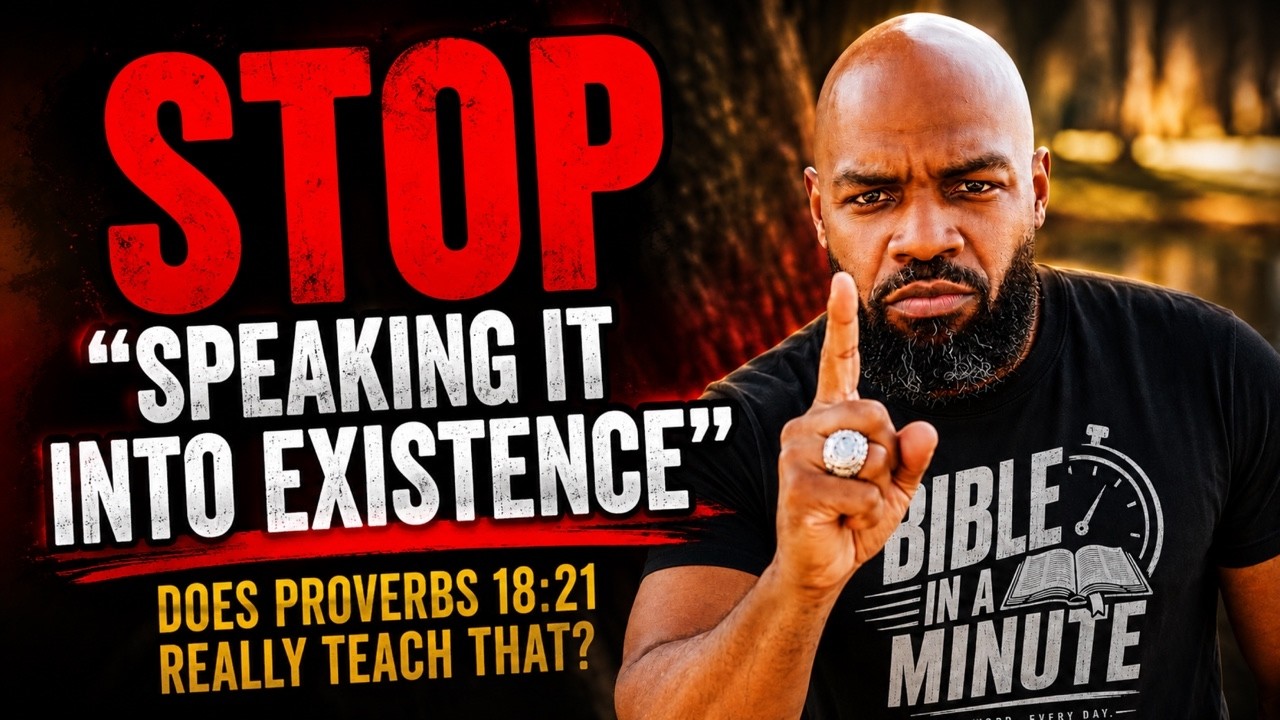 Stop "Speaking It Into Existence"