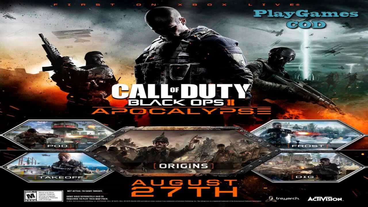 4º DLC APOCALYPSE | MISTURA DE TODOS OS MAPAS WAW E BLACK OPS - YouTube