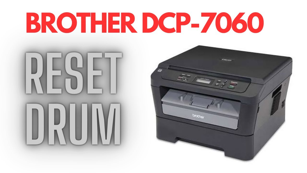 DRUM ERROR FIX | BROTHER DCP-7060