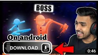 How to download stick it to the stickman in android|| Techno gamerz stick it to the stickman|| screenshot 1