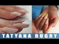 Lifting Curled Over Nails! | Sponge Ombré Design | How to lift Curled Nails | Russian Efile Manicure