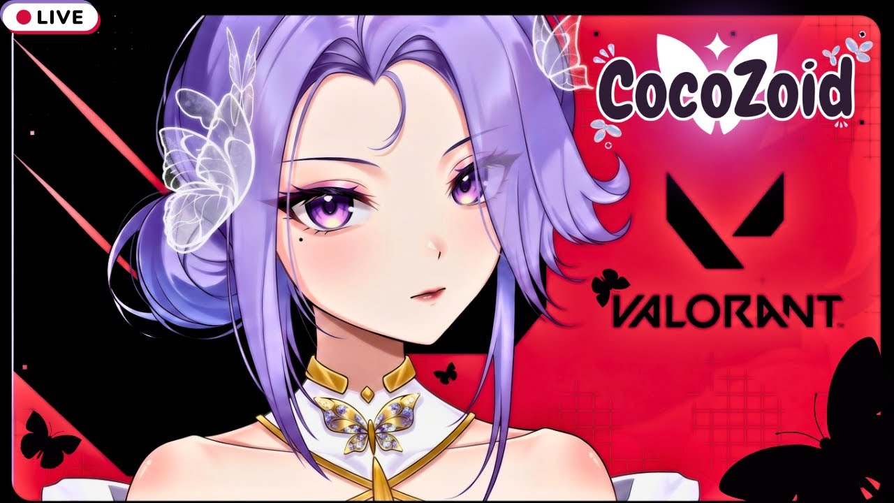 Day 5 of doing AIM Practice Daily (dk if its workin at all) Valorant LIVE|#girlgamer#vtuber#cocozoid