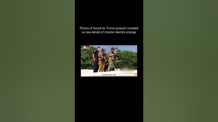 Photos of would-be Trump assassin revealed as new details of shooter identity emerge