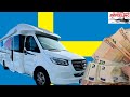 Winterfest bis -50C° !Teilintegriertes Wohnmobil aus Schweden mit 30.000€ Rabatt😳! KABE NOVUM 750LGB