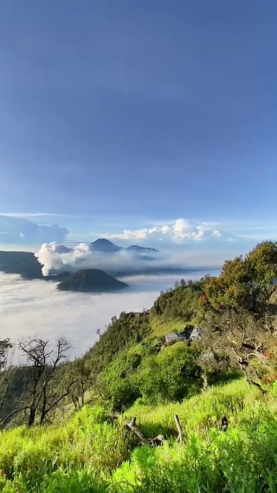 INDAHNYA SUNSET GUNUNG BROMO #shorts