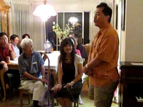 Tsinghua Alumni Reunion at Yaohua's residence aug3...