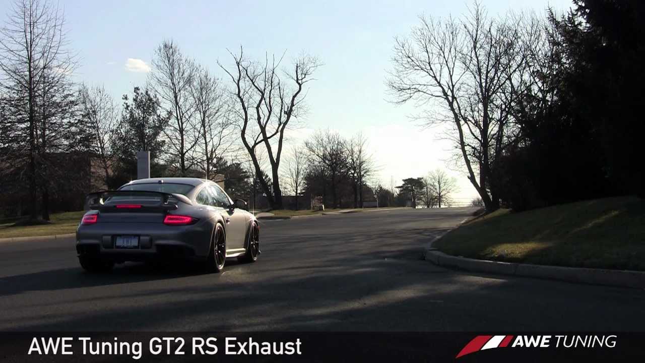 awesome quotes AWE Tuning Exhaust, Headers and G.I.A.C. Software on the Porsche GT2 RS