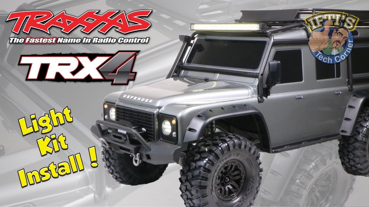 #06 Traxxas TRX-4 - 8030 Light Kit: РУКОВОДСТВО ПО УСТАНОВКЕ