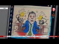 Карикатура на Зеленського: чому київська бібліотека прибрала роботу художника Смаля