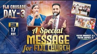 𝐅𝐈𝐉𝐈 𝐂𝐑𝐔𝐒𝐀𝐃𝐄 - 𝐃𝐀𝐘 𝟑 𝐋𝐈𝐕𝐄 𝐀 𝐒𝐏𝐄𝐂𝐈𝐀𝐋 𝐌𝐄𝐒𝐒𝐀𝐆𝐄 𝐅𝐎𝐑 𝐅𝐈𝐉𝐈 𝐂𝐇𝐔𝐑𝐇𝐔