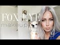 Fox eye makeup tutorial for deep set eyes #youtubetag #howto #makeuplook
