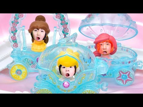 寸劇 ディズニープリンセスロマンティックキャリー はねまりチャンネル