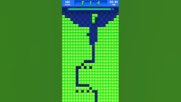 The Most Nerve-Wracking Tetris Game Ever! 🎮 #tetris #tetrisgame #tetris99 #gaming #shorts #gameplay