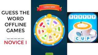 Guess the Word - Novice I - Walkthrough | SkillGameWalkthrough screenshot 1