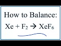Balancing Chemical Equations Concepts