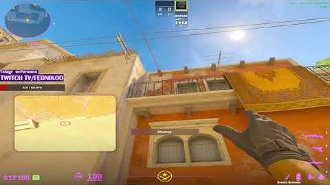 Быстрые инста смоки в окно на карте Mirage