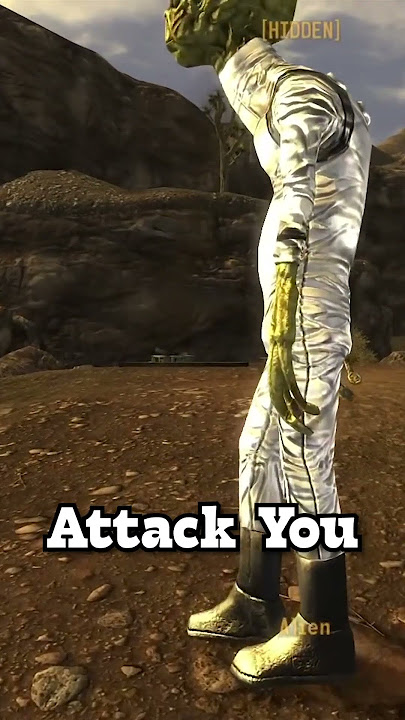 You Can Have ALIEN FRIENDS in Fallout New Vegas.. #shorts