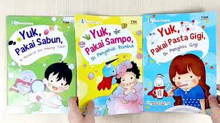 Promo Set Seri Alat Kebersihan Tubuh Yuk, Pakai Sabun - Yuk, Pakai ...